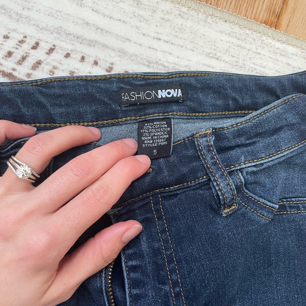 Fashion Nova High Rise skinny Jeans